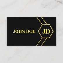 Elegantes Schwarzes Gold