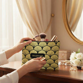 Elegantes Schwarzes Golden Traumstrecke Airolo - G Zubehörtasche