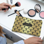 Elegantes Schwarzes Golden Traumstrecke Airolo - G Zubehörtasche