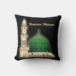 Elegantes, schwarzes Kissen