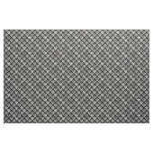 Elegantes Schwarzes Silber Fan Piazza della Riform Stoff (Yard (91,4 cm))