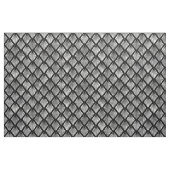 Elegantes Schwarzes Silber Fan Piazza della Riform Stoff (Fat Quarter (45,7 x 55,9 cm))