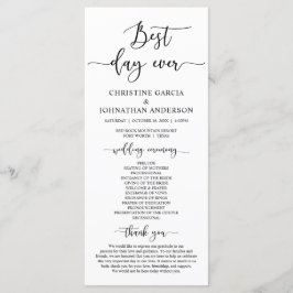 Elegantes schwarzes Skript, Unser Programm für Hoc