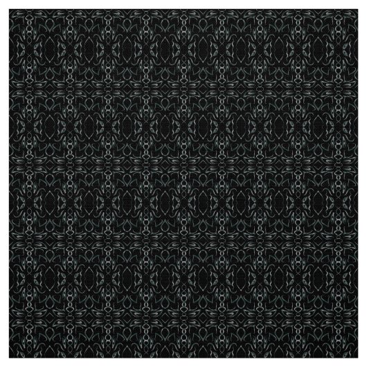 Elegantes schwarzes Spitzen Nahtloses Muster Stoff (Muster)