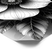 Elegantes schwarzes, wertvolles Posterpapier (Matt Poster (Ecke)