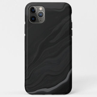 Elegantes Schwarzstein-Marmor-Muster Case-Mate iPhone Hülle