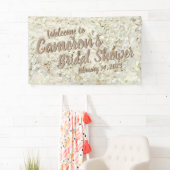 Elegantes Script-Brautparty Banner (Insitu)