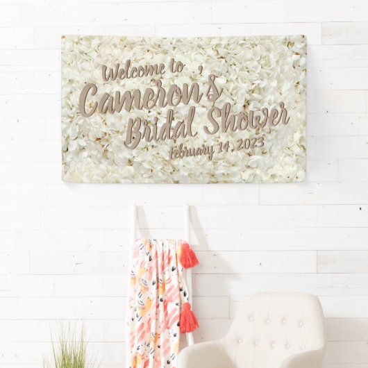 Elegantes Script-Brautparty Banner (Insitu)