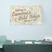 Elegantes Script-Brautparty Banner (Messeveranstaltung)