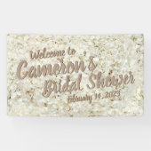 Elegantes Script-Brautparty Banner (Horizontal)