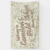 Elegantes Script-Brautparty Banner (Vertikal)