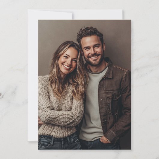 Elegantes Script Budget Hochzeitsstift Brautparty Einladung (Rückseite)