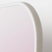 Elegantes Script & Editable Pink (beliebige Farbe) Pickleball Schläger (Linke Seite)