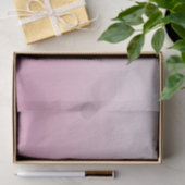 Elegantes Script & Editable Pink (beliebige Farbe) Seidenpapier (Geschenk)