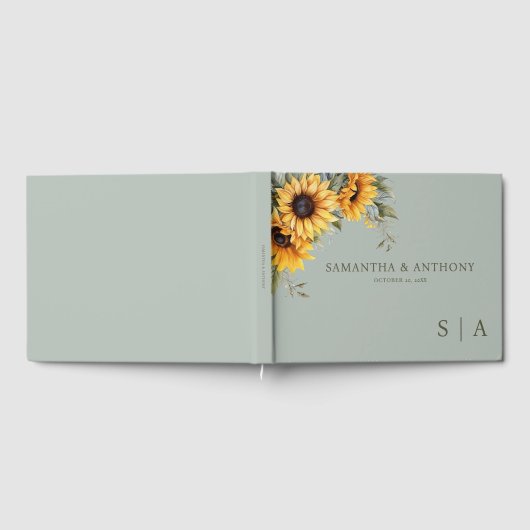 Elegantes Script - Einladung zur Hochzeit von Sonn Gästebuch (Voll)