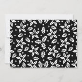 Elegantes Script Frohe Weihnachts-Foto Feiertagskarte (Rückseite)