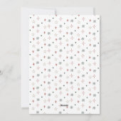 Elegantes Script Frohe Weihnachts-Foto Feiertagskarte (Rückseite)