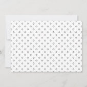 Elegantes Script Full Foto Wedding Vielen Dank Dankeskarte (Rückseite)