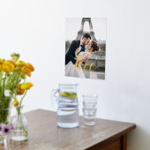 Elegantes Script "Liebe" Overlay-Foto Foliendrucke (Ablage(Küche))