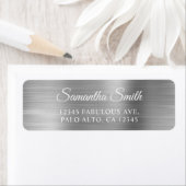 Elegantes Script Metallic Silver (Insitu)