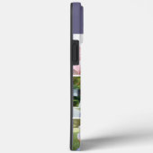 Elegantes Script Monogram 6 Foto Lila Case-Mate iPhone Hülle (Rückseite / Rechts)