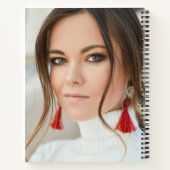 Elegantes Script Multi Foto Abschluss Graduate Notizblock (Rückseite)