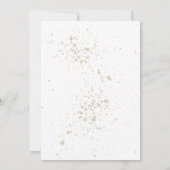 Elegantes Script & Serif Hochzeit Einladung (Rückseite)