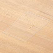 Elegantes Script Siebziges Schwarzes Gold 70. Gebu Acryleinladungen (Ablage )