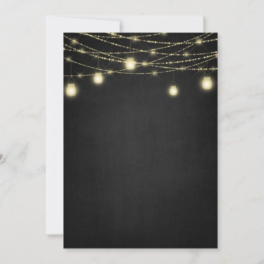 Elegantes Script Surprise Retirement Party Einladung (Rückseite)