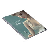 Elegantes Script Wedding Journal Notizblock (Rechte Seite)