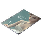 Elegantes Script Wedding Journal Notizblock (Linke Seite)