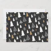 Elegantes Script Weihnachten Verheirateten Couple (Rückseite)