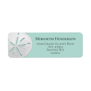 Elegantes Sea Glass & Sand Dollars Beach Hochzeit