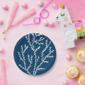 Elegantes Seetang-Muster - Ocean Themed - Aquamari Pappteller (Party)