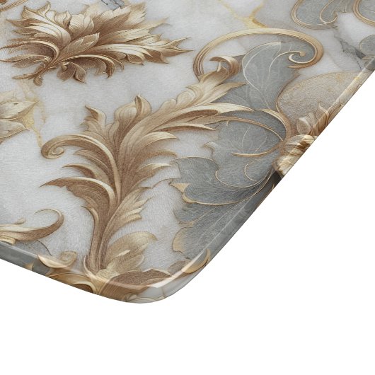 Elegantes Servierboard Schneidebrett (Ecke)