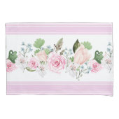 Elegantes Set der Wasserfarben von Pillowcases Kissenbezug (Vorderseite-Links)