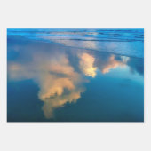 ELEGANTES SET DES STRANDES LANDSCAPE FOTOGRAFIEN GESCHENKPAPIER SET (Vorderseite 2)