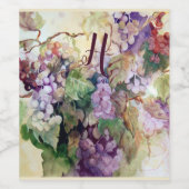 Elegantes Set für das Lebensmittel- und Getränkedo Weinetikett (Einzelnes Label)