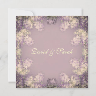 Elegantes Shabby Chic Floral Save the Date