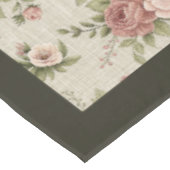 Elegantes Shabby Chic Gemütliche und weibliche Tou Tischdecke (Schrägansicht)