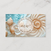 Elegantes Shell-Logo Visitenkarte (Vorderseite)
