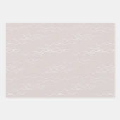 Elegantes Shine abstraktes Muster Geschenkpapier Set (Vorderseite 3)