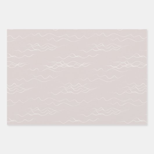 Elegantes Shine abstraktes Muster Geschenkpapier Set (Vorderseite 3)