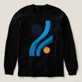 Elegantes Shirt der Farbkunst (Design Vorderseite)