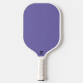 Elegantes Signature-Script-Monogramm Pickleball Schläger (Rückseite)