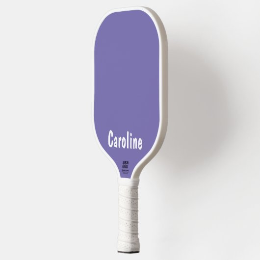 Elegantes Signature-Script-Monogramm Pickleball Schläger (Links)