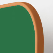Elegantes Signature-Script-Monogramm Pickleball Schläger (Linke Seite)