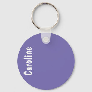 Elegantes Signature-Script-Monogramm Schlüsselanhänger