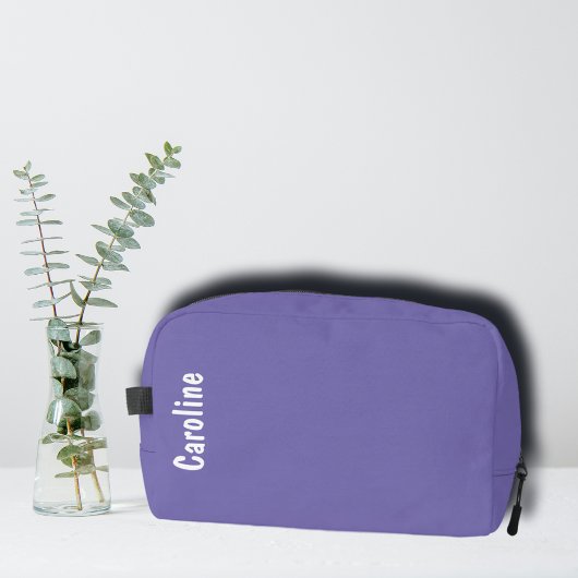 Elegantes Signature-Script-Monogramm Waschbeutel