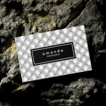 Elegantes silberfarbenes Rhinestonmonogramm